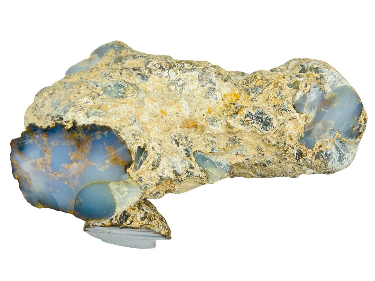 العقيق الكالسيدوني الأزرق